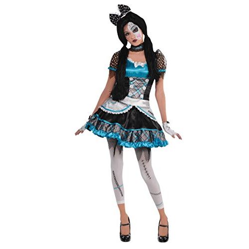  할로윈 용품amscan Shattered Doll Adult Costume