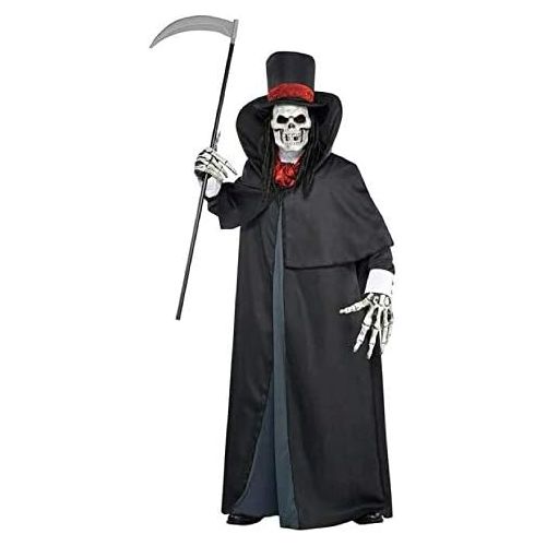  할로윈 용품amscan Dapper Death Costume | Adult | Plus Size