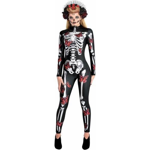  할로윈 용품Amscan Day Of The Dead Halloween Costume | L-XL | 1 Pc.