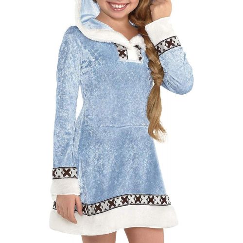  할로윈 용품amscan 846881 Girls Arctic Princess Costume, X-Large Size (14-16 Years Old)