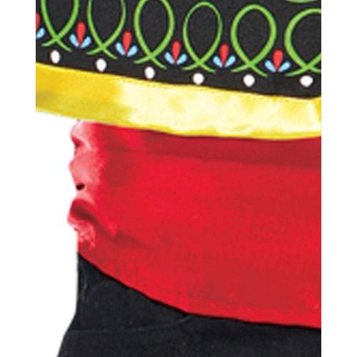  할로윈 용품AMSCAN Day of the Dead Sombrero Senor Halloween Costume for Men, Standard, with Included Accessories