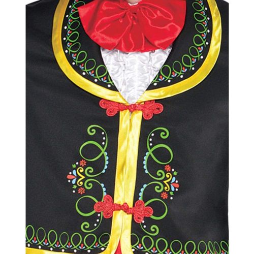  할로윈 용품AMSCAN Day of the Dead Sombrero Senor Halloween Costume for Men, Standard, with Included Accessories