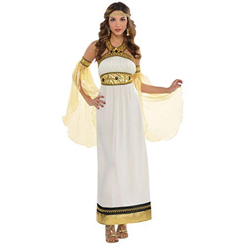  할로윈 용품amscan Adult Divine Goddess Costume - X-Large (14-16), Multicolor