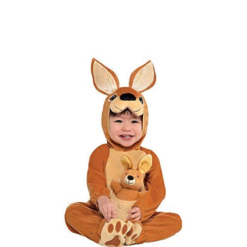  할로윈 용품Amscan Suit Yourself Jumpin Joey Kangaroo Halloween Costume for Babies, Includes Accessories