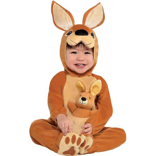  할로윈 용품Amscan Suit Yourself Jumpin Joey Kangaroo Halloween Costume for Babies, Includes Accessories