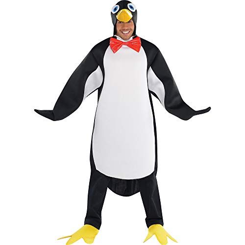  할로윈 용품AMSCAN Penguin Pal Halloween Costume for Adults, Standard, with Included Accessories