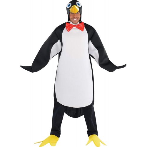  할로윈 용품AMSCAN Penguin Pal Halloween Costume for Adults, Standard, with Included Accessories