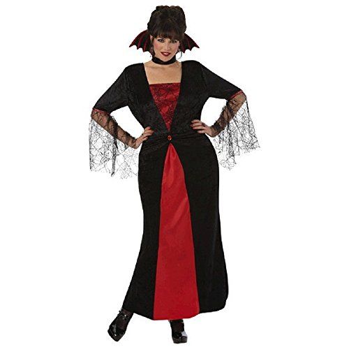  할로윈 용품amscan 841313 Black and Red Vampire Costume, Adult Plus XXL Size, 1 Piece