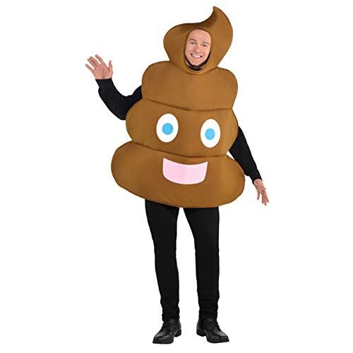  할로윈 용품Amscan 848471 Adult Poop Icon Costume, Standard Size