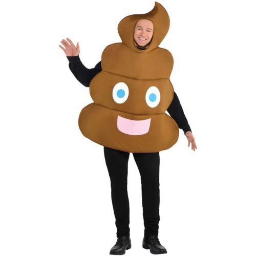  할로윈 용품Amscan 848471 Adult Poop Icon Costume, Standard Size