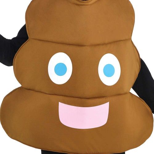  할로윈 용품Amscan 848471 Adult Poop Icon Costume, Standard Size