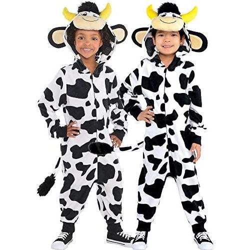  할로윈 용품Amscan Child Cow Onesie Costume