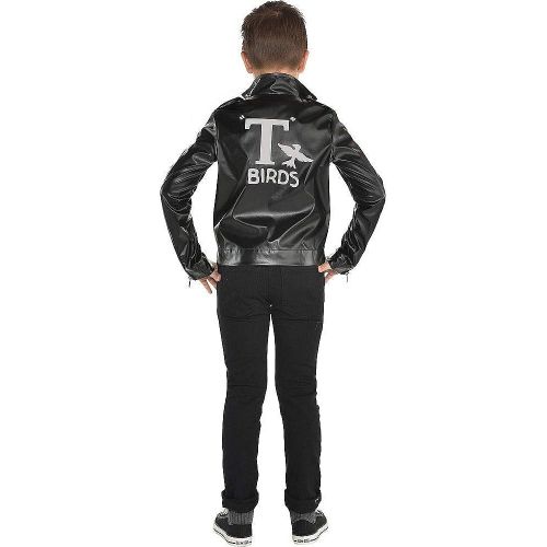  할로윈 용품Amscan Boy Grease T-Birds Costume Jacket- Standard Size, Multicolor, Small/Medium