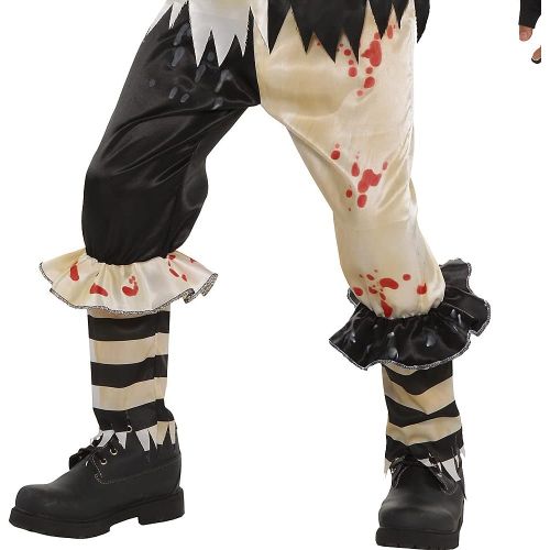  할로윈 용품Amscan 8400036 Carnival Nightmare Clown Costume - Large (10-12)