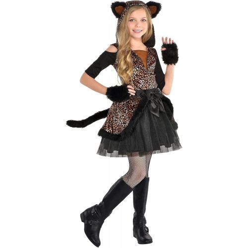  할로윈 용품Amscan Spot on Leopard Dress Halloween Costume for Girls, Extra Large, Includes Dress, Tail, Gloves