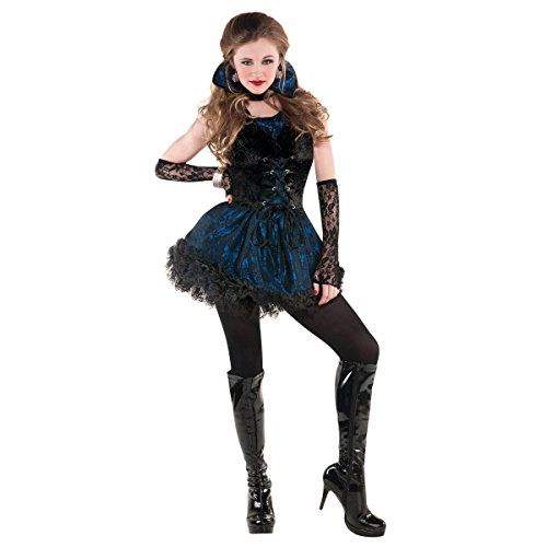  할로윈 용품amscan 841216 Midnight Vampire Costume | Teen Small Size | 1 Piece