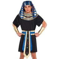 할로윈 용품Amscan 843182 Egyptian Pharaoh Costume, Adult Standard Size, 1 Piece