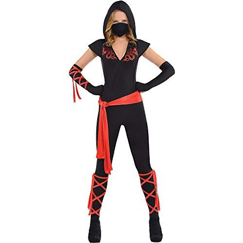  할로윈 용품amscan Dragon Fighter Adult Ninja Costume