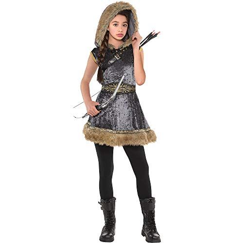  할로윈 용품AMSCAN Miss Archer Halloween Costume for Girls, with Included Accessories