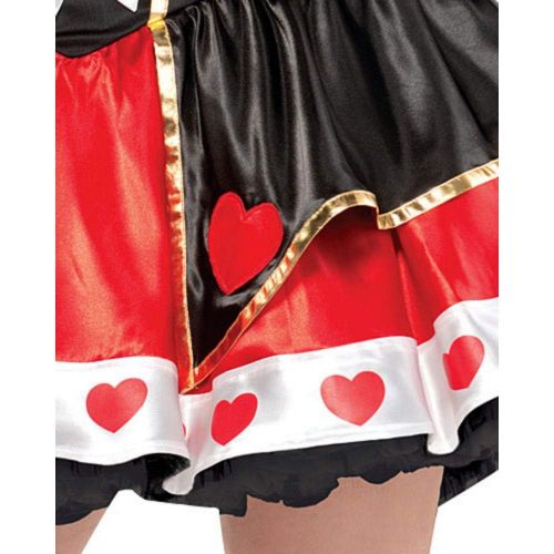 할로윈 용품Amscan 842725 Charmed Queen Costume, Adult Plus Size, 1 Piece, Red and Black