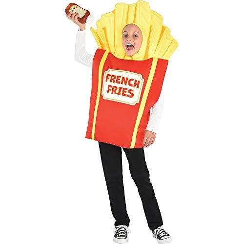  할로윈 용품Amscan 8401967 Large French Fries Costume - Small Size