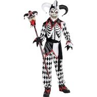 AMSCAN Sinister Jester Halloween Costume for Boys, Small, with Included Accessories