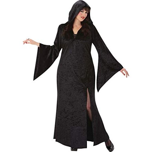  할로윈 용품Amscan 841308 Black Sorceress Costume, Adult Plus XXL Size, 1 Piece