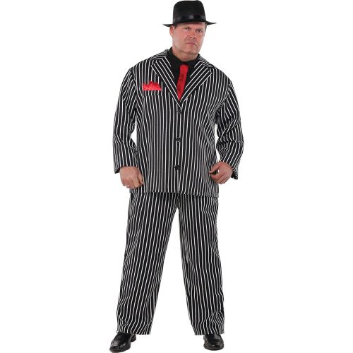  할로윈 용품Amscan Adult Mob Boss Costume - Plus XXXL (54-56)