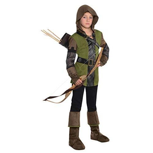  할로윈 용품amscan Boys Prince of Thieves Robin Hood Costume - Medium (8-10)
