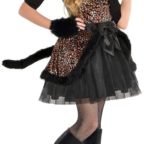  할로윈 용품Amscan Kids Hooded Leopard Dress Costume | Small (4-6) | 4 Pcs.