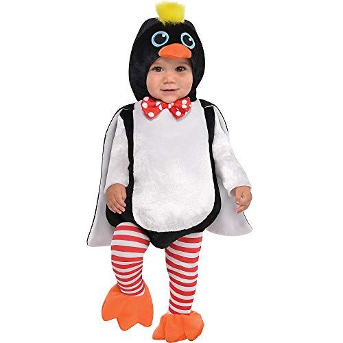 할로윈 용품Amscan Baby Waddles The Penguin Costume - 6-12 Months