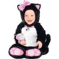 할로윈 용품amscan Itty Bitty Kitty Girls Infant Costume