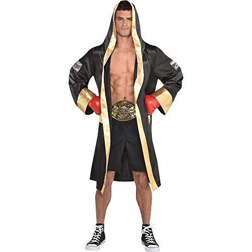  할로윈 용품amscan Adult Boxing Robe Costume, Multi, One Size