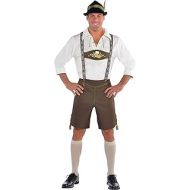 AMSCAN Mr. Oktoberfest Halloween Costume for Men, Large, with Included Accessories