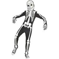 amscan Glow in The Dark X-Ray Skeleton Costume for Toddlers (3-4)- 3 pcs., Multicolor, small