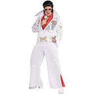 할로윈 용품amscan King of Vegas Adult Elvis Costume