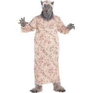 할로윈 용품Amscan Big Bad Grandma Wolf Adult Costume