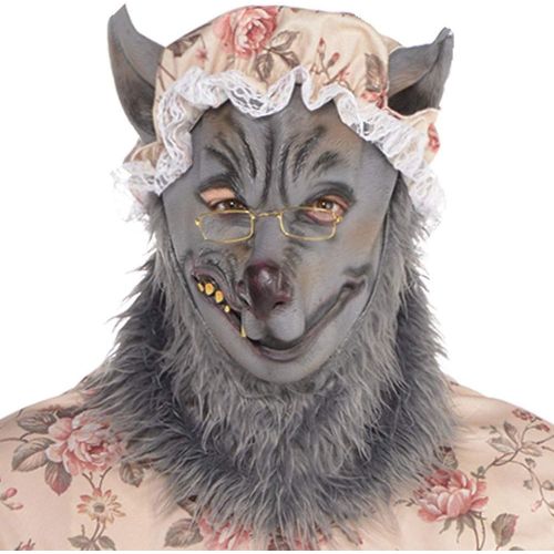  할로윈 용품Amscan Big Bad Grandma Wolf Adult Costume