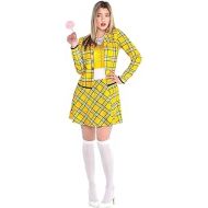 할로윈 용품amscan Party City Adult Cher Halloween Costume Accessory Kit for Adults, Clueless, One Size, with Dress, Pen, Mulitcolor (8404397)