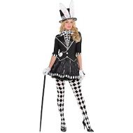 할로윈 용품amscan Costumes USA Dark Mad Hatter Adult Wonderland Costume