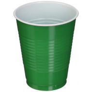 Amscan Big Party Pack Festive Green Plastic Cups | 16 oz.| Party Supply | 1000 ct.