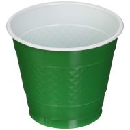 Amscan Kiwi Green Childrens Plastic Cups for Parties, 9 Oz., 10 Pk.