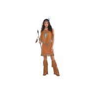 Native American Princess Halloween Costume, Medium, with Included Accessories, by Amscan
