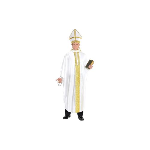  Amscan 847865 Standard Adult Pope Costume, Multicolor