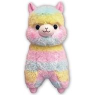 Amuse Alpacasso-Big Rainbow Alpaca Plush, 18