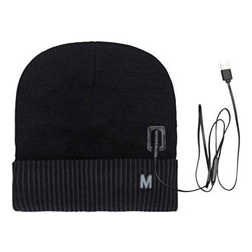  [아마존베스트]Amusingtao Men Women King Outdoor Sports B Shop Ski Electric Fishing Cycling Riding Knitted Winter Warm Climbing Hat Black