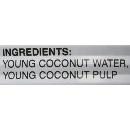  Amy & Brian Coconut Water with Pulp, 17.5 Fl. Oz Can (Pack of 12)