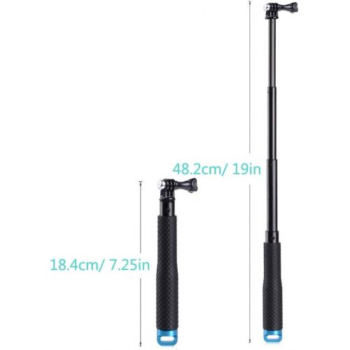  AnKooK Gopro Selfie Stick, Teleskop Selfie Stick fuer GoPro Hero 7（2018） 6/5