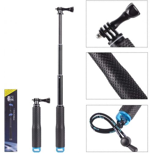  AnKooK Gopro Selfie Stick, Teleskop Selfie Stick fuer GoPro Hero 7（2018） 6/5