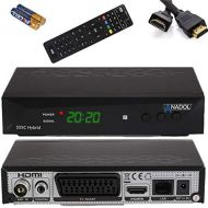 Anadol 555c Hybrid DVB T2 / DVB C HDTV Cable Receiver PVR Recording Function and Timeshift Full HD Media Player HDMI + USB Digital Hybrid Receiver Learning Remote Control